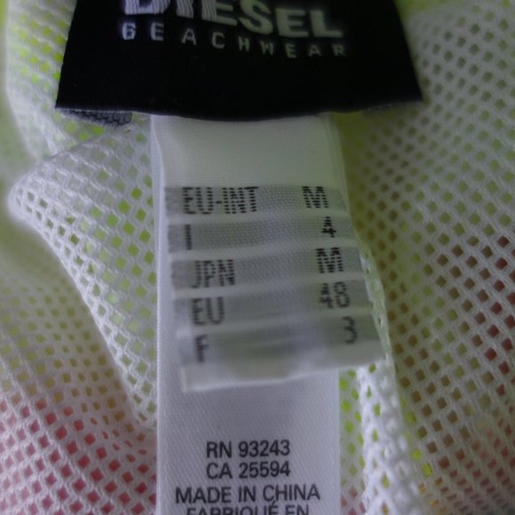 Diesel Beachware Only the Brave Pride Collection Swim Trunks Size M*Never Worn* - Picture 8 of 14